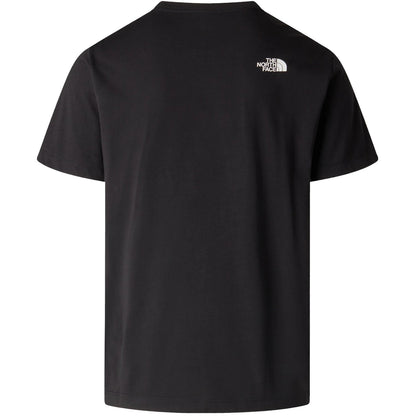T-shirt Uomo The North Face - M Evolution Box Half Dome Regular Short - Nero