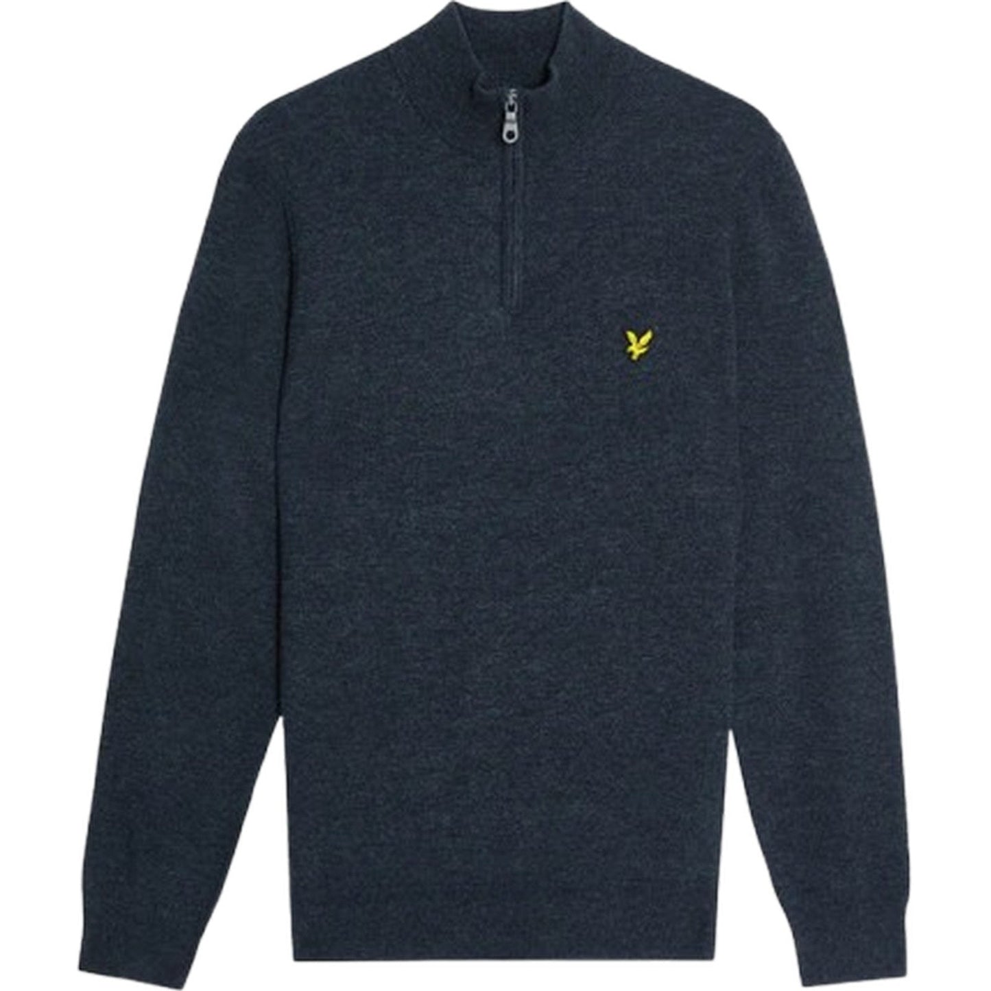 Maglie a manica lunga Uomo Lyle & Scott - Lambswool Blend Quarter Zip Ju - Blu