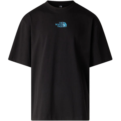 T-shirt Uomo The North Face - M Liquid Logo Oversize Short Sleeve Tee - Nero