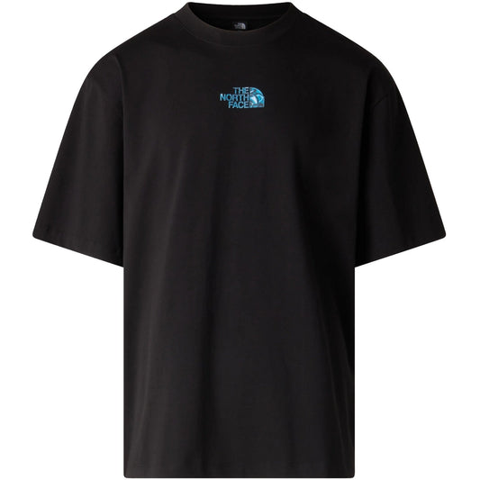 T-shirt Uomo The North Face - M Liquid Logo Oversize Short Sleeve Tee - Nero