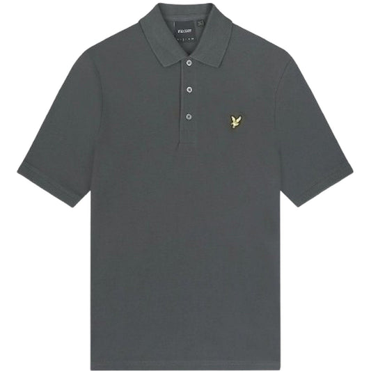 Polo Uomo Lyle & Scott - Plain Polo Shirt - Grigio