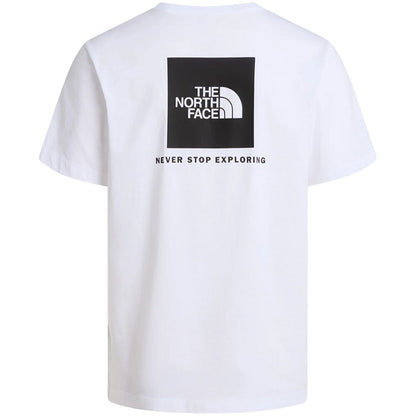T-shirt Uomo The North Face - M Evolution Box Nse Regular Short Sleeve - Bianco