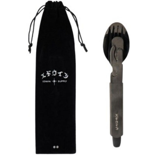 Borse da picnic Unisex Edwin - Picnic Set - Nero