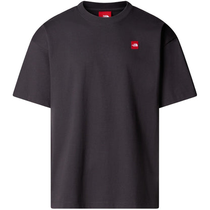 T-shirt Uomo The North Face - M TNF Red Box S/S Tee - Nero