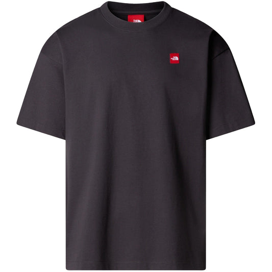 T-shirt Uomo The North Face - M TNF Red Box S/S Tee - Nero