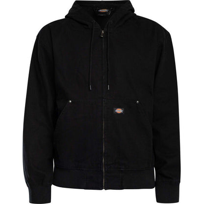 Giacche Uomo Dickies - Unlined Canvas Hooded Bomber - Nero