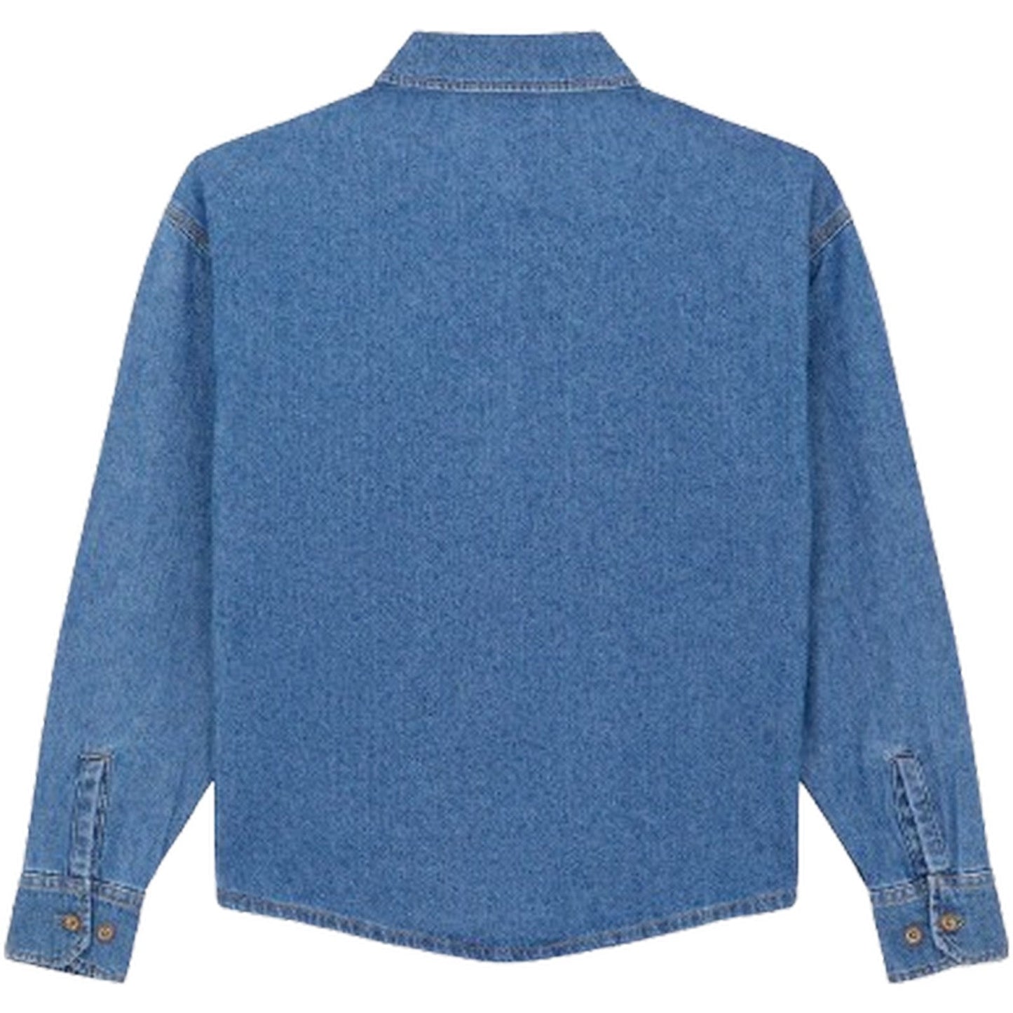 Camicie Donna Dickies - Lightweight Denim Shirt Ls W - Blu