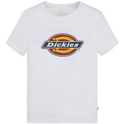 T-shirt Bambini Unisex Dickies - Icon Logo Tee Kids - Bianco