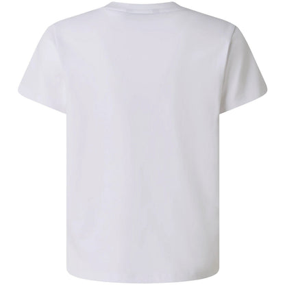 T-shirt Bambino The North Face - B Liquid Logo Reg Ss Tee Tnf White - Bianco