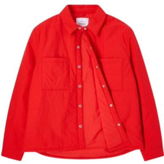 Camicie casual Uomo Edwin - Sphere Padded Overshirt Ls - Rosso