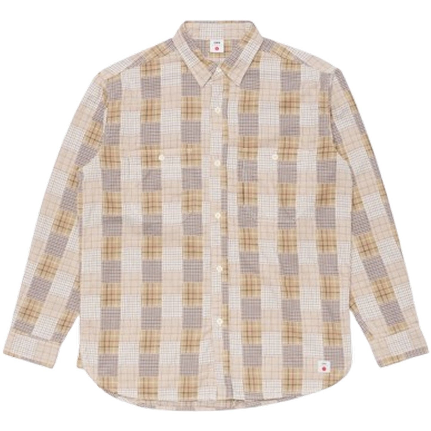 Camicie casual Uomo Edwin - Work Shirt Japan - Beige