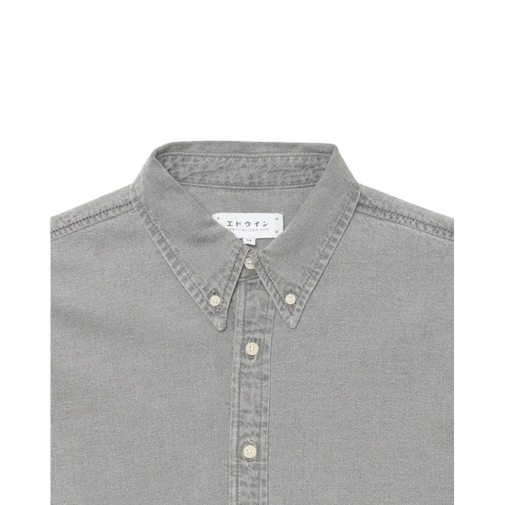 Camicie casual Uomo Edwin - Arlo Shirt Ls - Grigio