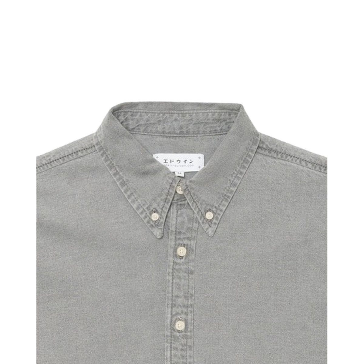 Camicie casual Uomo Edwin - Arlo Shirt Ls - Grigio