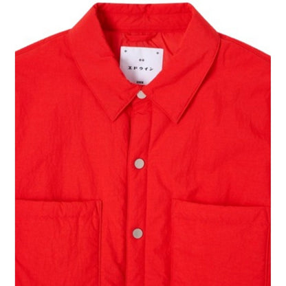 Camicie casual Uomo Edwin - Sphere Padded Overshirt Ls - Rosso