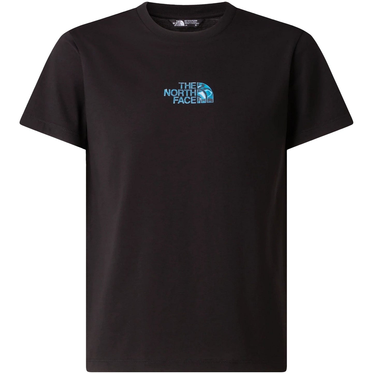 T-shirt Bambino The North Face - B Liquid Logo Reg Ss Tee Tnf White - Nero