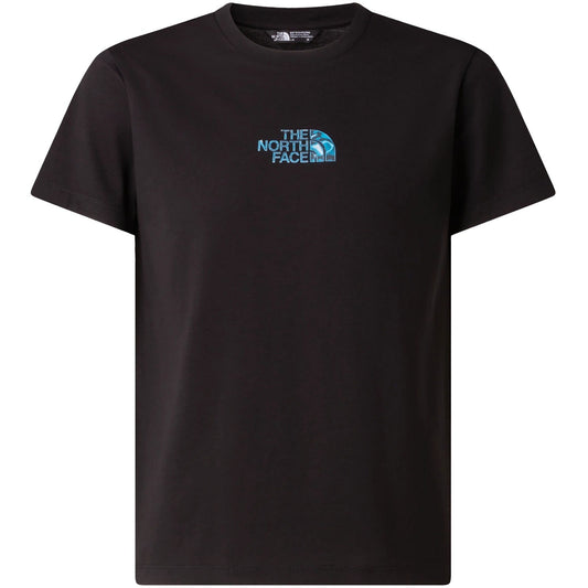 T-shirt Bambino The North Face - B Liquid Logo Reg Ss Tee Tnf White - Nero