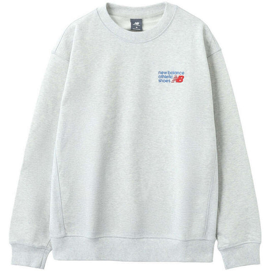 Felpe senza cappuccio Uomo New Balance - Athletics Premium Logo Crew - Multicolore