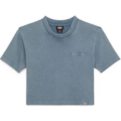 T-shirt Donna Dickies - Plentywood Tee Ss W - Blu