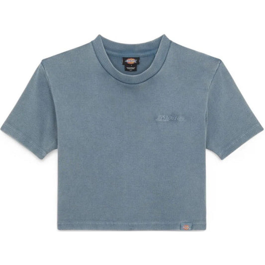 T-shirt Donna Dickies - Plentywood Tee Ss W - Blu