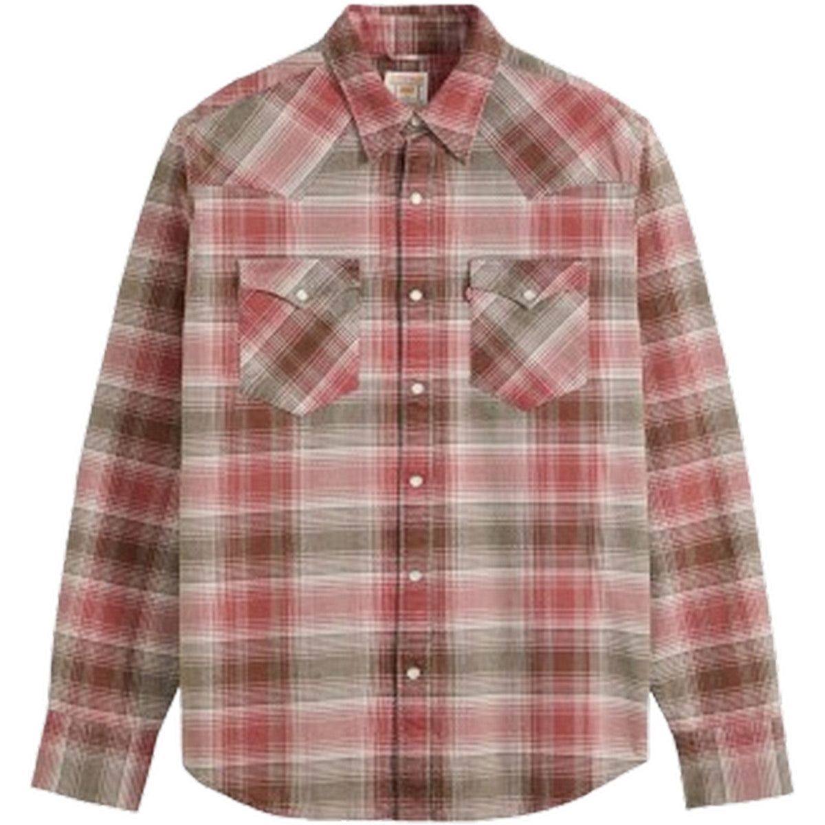 Camicie casual Uomo Levi's - Barstow Western Standard - Rosso