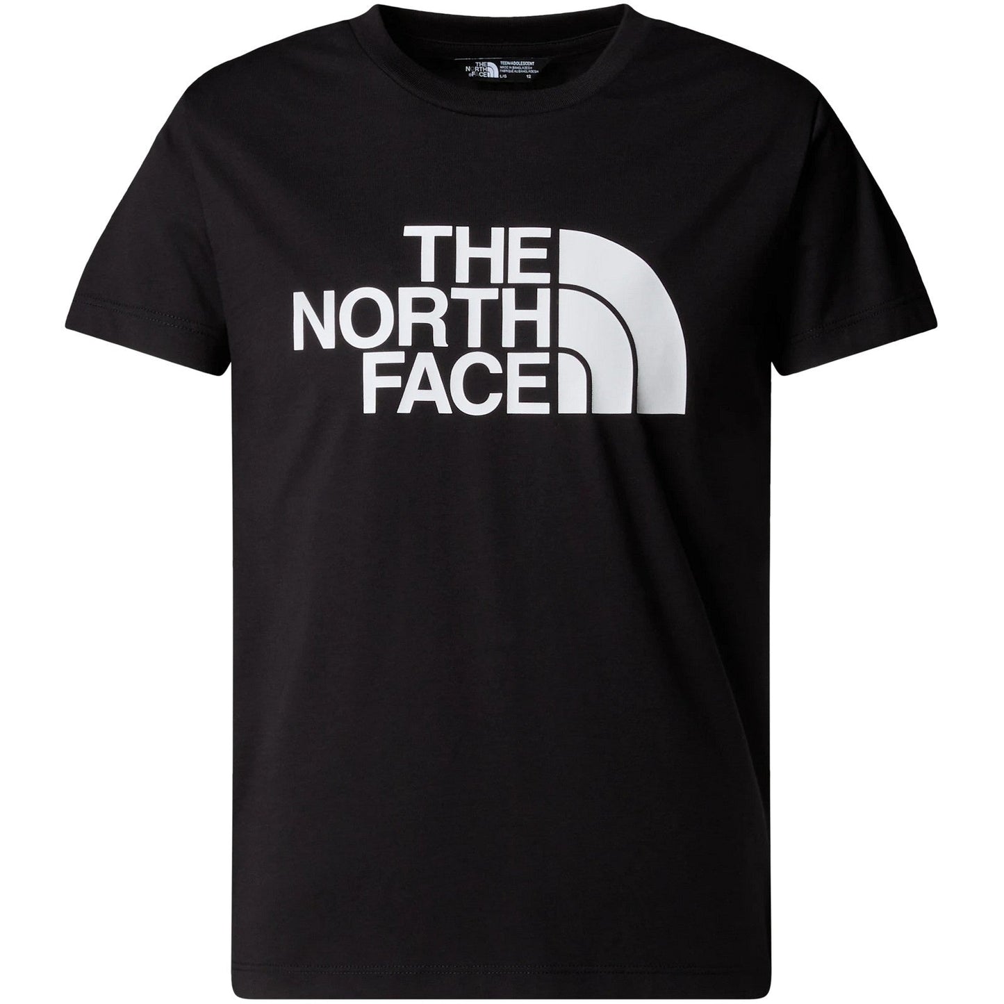 T-shirt Ragazzi Unisex The North Face - Teen Easy Reg Ss Tee Tnf - Nero