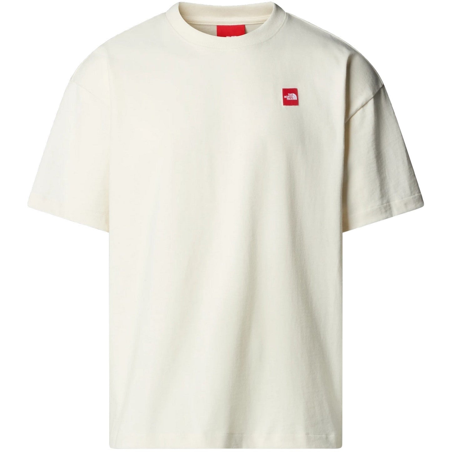 T-shirt Uomo The North Face - M TNF Red Box S/S Tee - Bianco