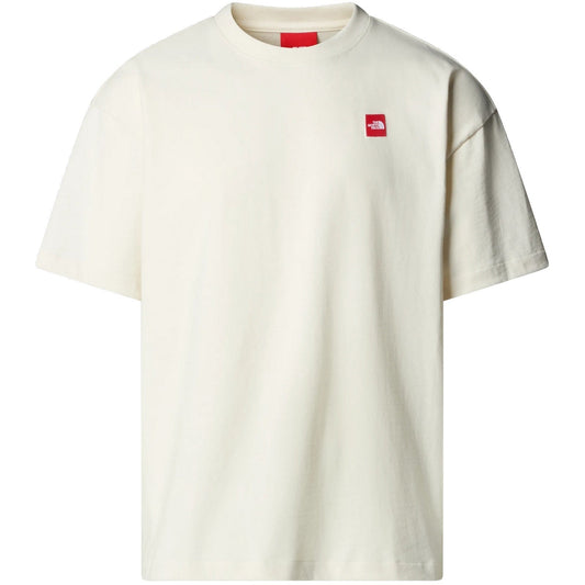 T-shirt Uomo The North Face - M TNF Red Box S/S Tee - Bianco