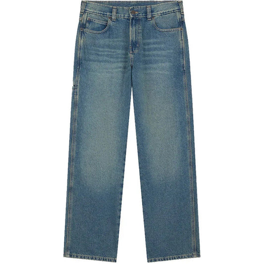 Jeans Uomo Dickies - 958 Baggy Tapered Work Jeans - Blu