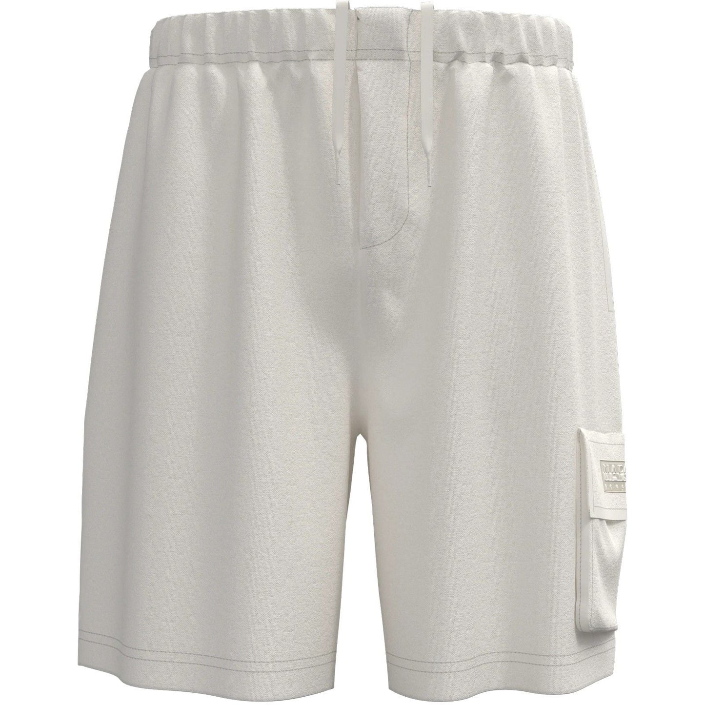 Pantaloncini Uomo Napapijri - N-Box Logo Cargo - Bianco