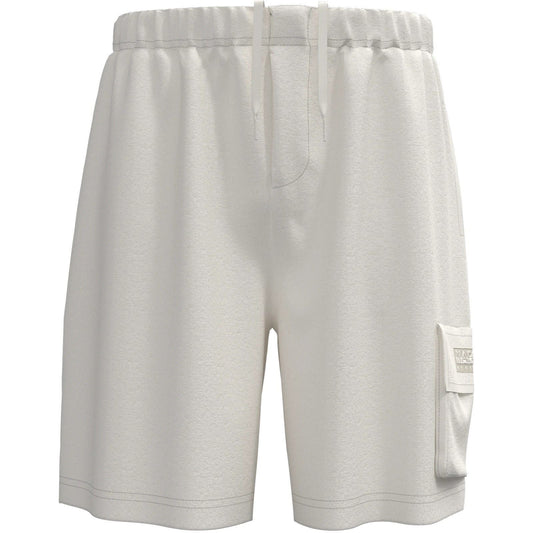Pantaloncini Uomo Napapijri - N-Box Logo Cargo - Bianco