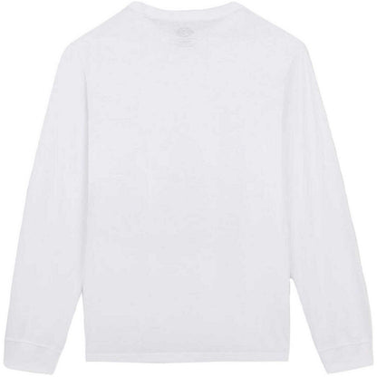 Maglie a manica lunga Uomo Dickies - Ls Mapleton Tee - Bianco