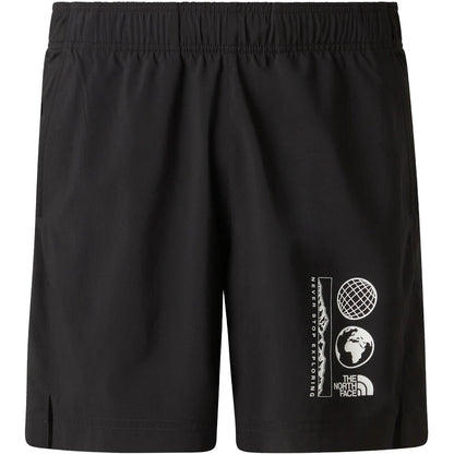 Pantaloncini Uomo The North Face - M 24/7 7In Short-Graphic - Nero