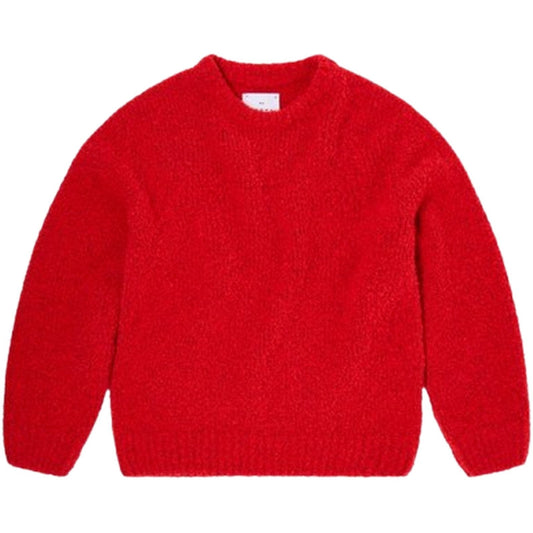Maglioni Uomo Edwin - Dun Textured Sweater - Rosso