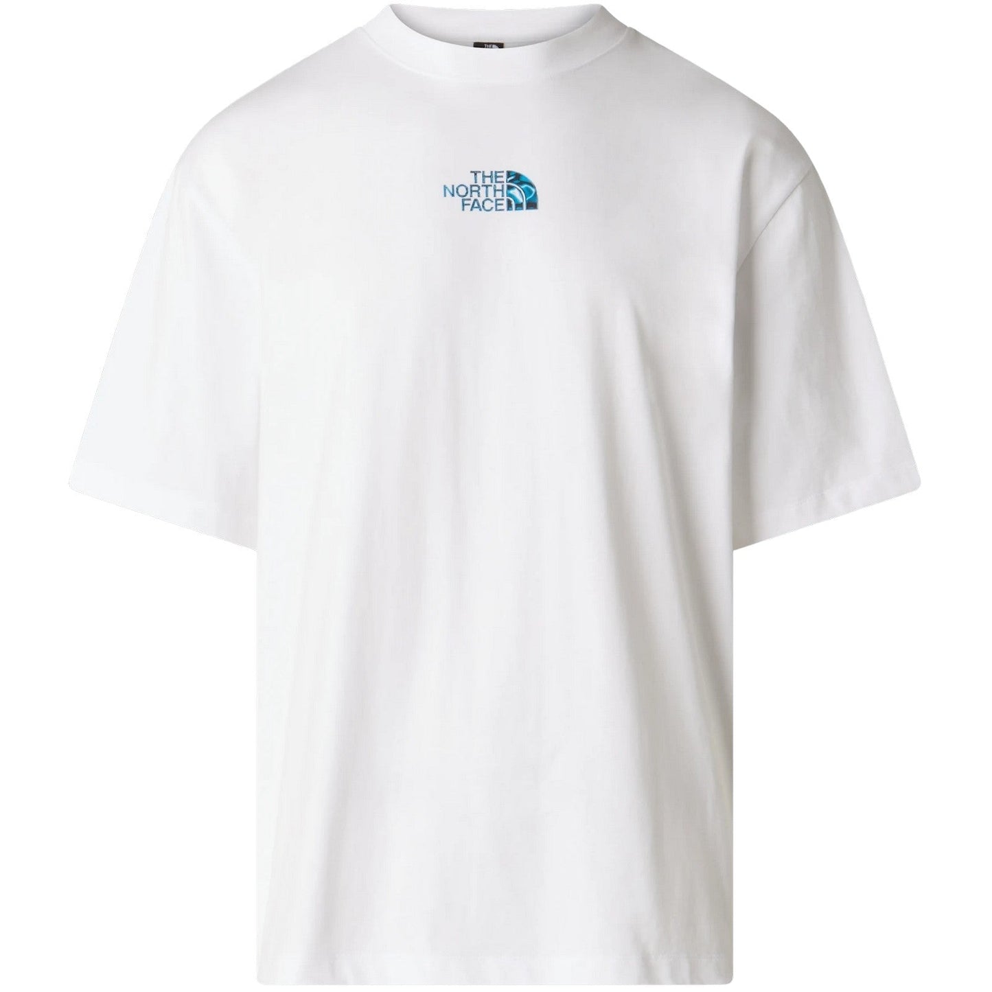 T-shirt Uomo The North Face - M Liquid Logo Oversize Short Sleeve Tee - Bianco