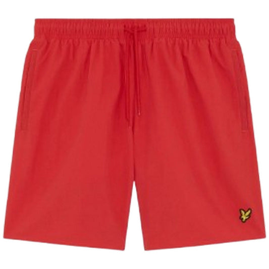 Pantaloncini e calzoncini Uomo Lyle & Scott - Plain Swim Short - Rosso