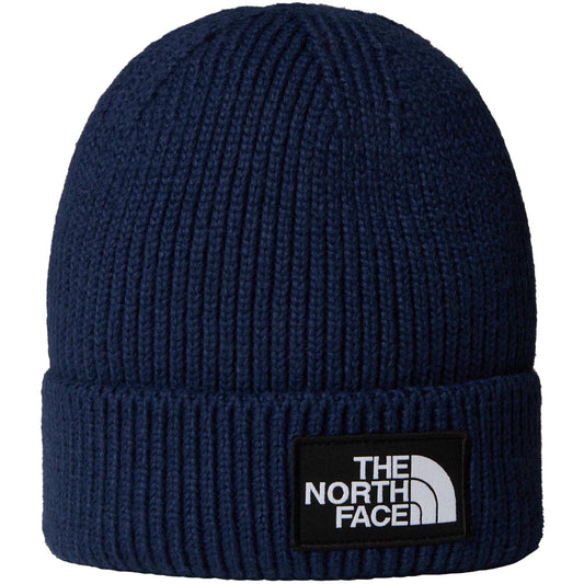 Berretti in maglia Unisex The North Face - Tnf Logo Box Cuffed Beanie - Blu