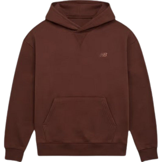 Felpe con cappuccio Uomo New Balance - Athletics French Terry Hoodie - Marrone