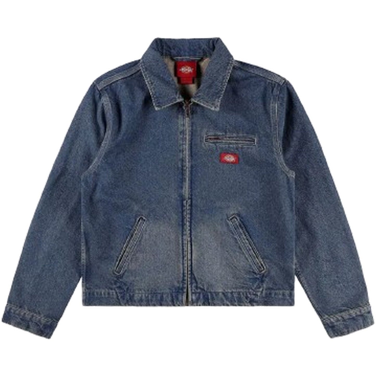 Giacche Donna Dickies - Denim Painter Jacket W - Blu