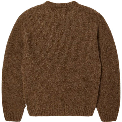 Maglioni Uomo Edwin - Dun Textured Sweater - Marrone