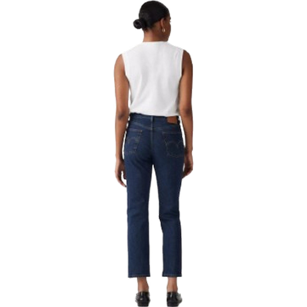 Jeans Donna Levi's - 501 Crop - Blu