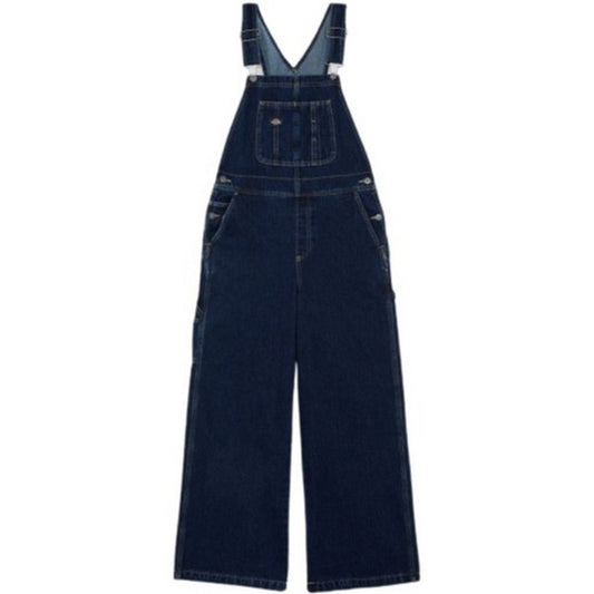 Salopette Donna Dickies - Mechanic Bib W - Blu