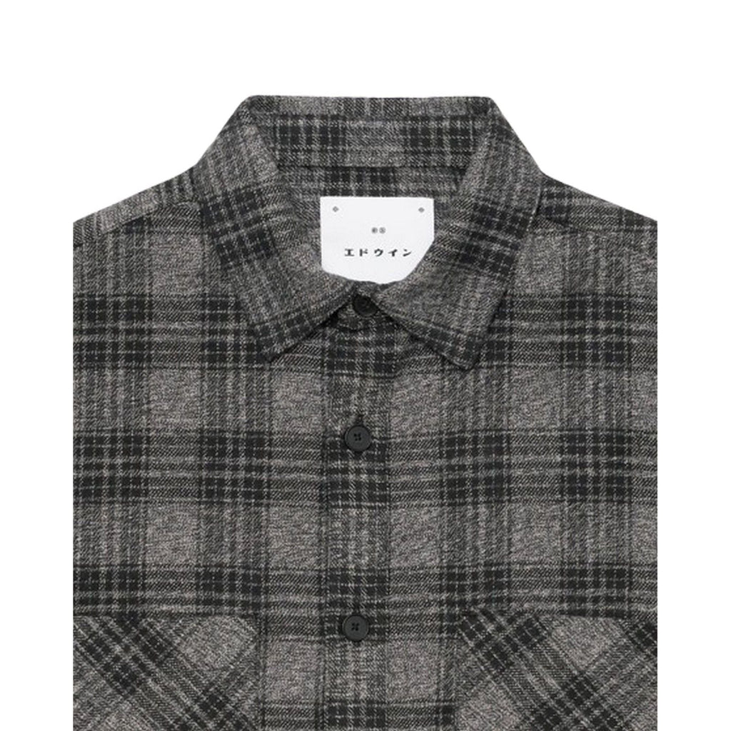 Camicie casual Uomo Edwin - Ace Shirt Ls - Nero