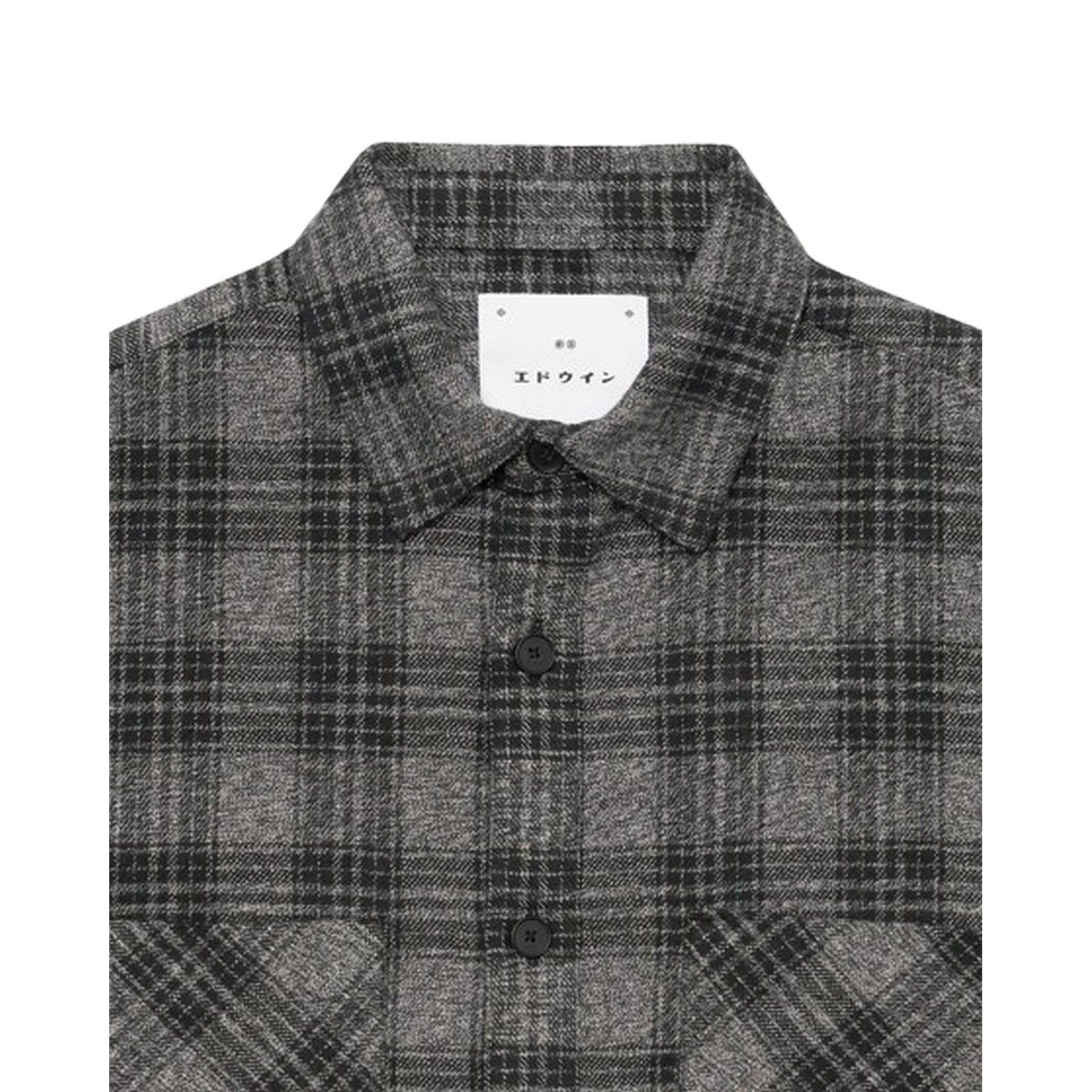 Camicie casual Uomo Edwin - Ace Shirt Ls - Nero