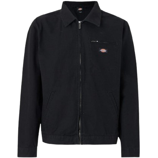 Giacche Uomo Dickies - Unlined Canvas Painter Jacket - Nero