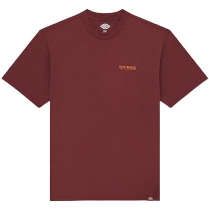 T-shirt Uomo Dickies - Burns Tee Ss - Bordeaux