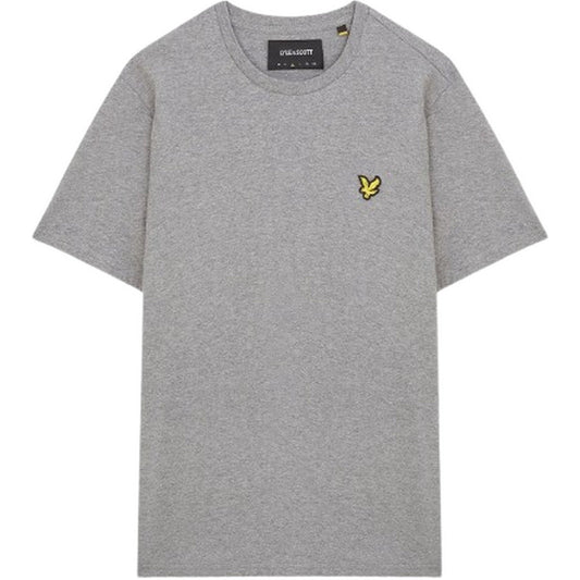 T-shirt Uomo Lyle & Scott - Plain T-Shirt - Grigio