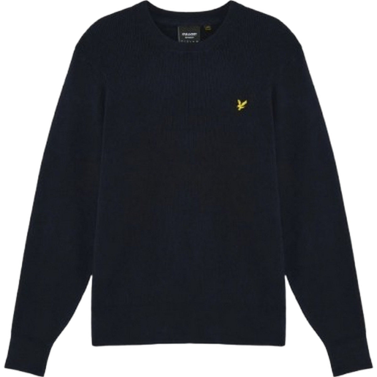 Maglie a manica lunga Uomo Lyle & Scott - Relaxed Ribbed Crew Neck Jumpe - Blu