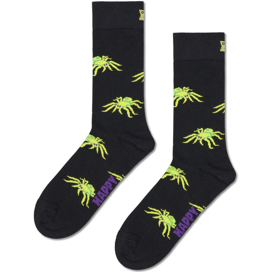 Calze Unisex Happy Socks - Spider Sock - Nero