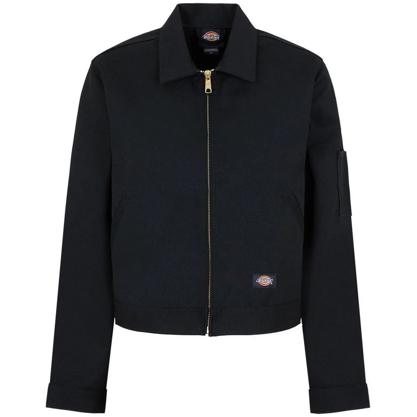 Giacche Donna Dickies - Unlined Cropped Eisenhower Jacket - Nero