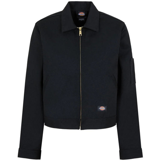 Giacche Donna Dickies - Unlined Cropped Eisenhower Jacket - Nero